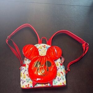 Disney Parks Loungefly Mickey Balloon Popcorn BackPack